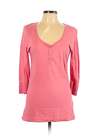 District Threads 3/4 Sleeve Henley (view 1)