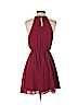 Monteau 100% Polyester Burgundy Casual Dress Size S - photo 2