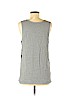 Mossimo Supply Co. 100% Cotton Gray Sleeveless Top Size M - photo 2