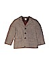 Crewcuts Solid Brown Wool Blazer Size 5 - photo 1