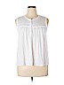 Caslon White Sleeveless Top Size XL - photo 1