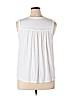 Caslon White Sleeveless Top Size XL - photo 2