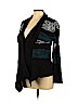 Due Time Maternity 100% Acrylic Black Cardigan Size L - photo 1
