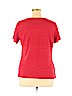 Laura Scott Red Short Sleeve Top Size XL - photo 2