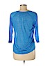 Nike 100% Polyester Blue Active T-Shirt Size M - photo 2