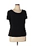 Travelsmith Black Short Sleeve Top Size XL - photo 1