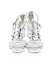 Badgley Mischka Silver Heels Size 7 - photo 2