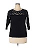 7th Avenue Design Studio New York & Company Black Pullover Sweater Size XL - photo 1
