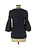 Tory Burch Blue 3/4 Sleeve Blouse Size 6 - photo 2
