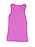 Justice 100% Cotton Solid Pink Tank Top Size 14 - photo 2