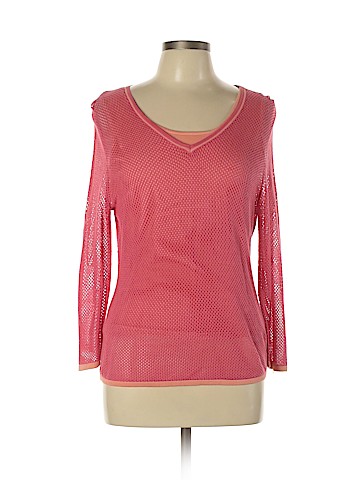Neiman Marcus 3/4 Sleeve Silk Top (view 1)