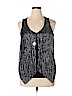 Iz Byer Black Sleeveless Top Size XL - photo 1