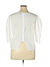 Soho JEANS NEW YORK & COMPANY 100% Cotton White 3/4 Sleeve Top Size XL - photo 2