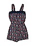 Jenna & Jessie 100% Polyester Blue Romper Size 7/8 - photo 1
