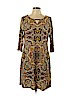Charter Club Tan Casual Dress Size L (petite) - photo 1