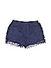 Romeo & Juliet Couture 100% Polyester Blue Shorts Size M - photo 1