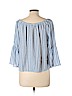 Nikita 100% Cotton Blue Long Sleeve Blouse Size L - photo 2