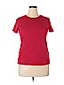 Croft & Barrow 100% Cotton Red Short Sleeve T-Shirt Size XL - photo 1