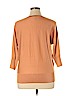 Talbots Orange Silk Pullover Sweater Size 1X (petite) - photo 2