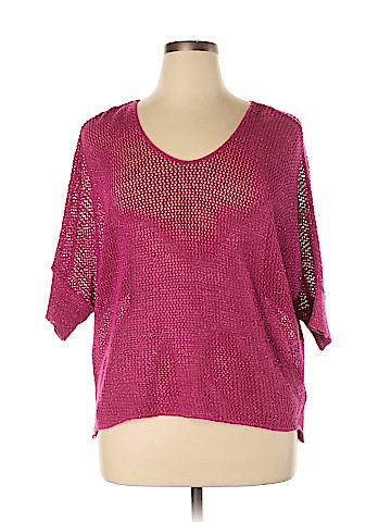 August Silk Pullover Sweater (view 1)