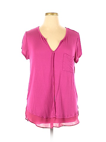 Bordeaux Short Sleeve Top (view 1)