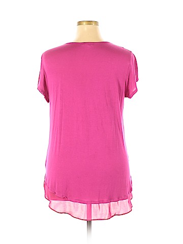 Bordeaux Short Sleeve Top (view 2)