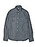 Crewcuts Outlet 100% Cotton Blue Long Sleeve Button-Down Shirt Size 16 - photo 1
