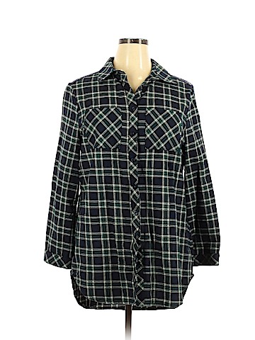 Suzanne Betro Long Sleeve Button-Down Shirt (view 1)