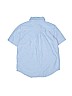 The Children's Place 100% Cotton Blue Short Sleeve Button-Down Shirt Size 10 - 12 - photo 2
