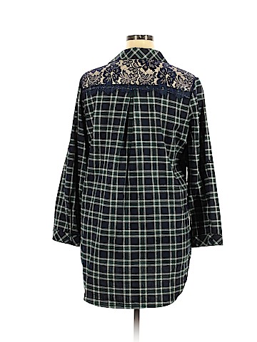 Suzanne Betro Long Sleeve Button-Down Shirt (view 2)