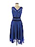 Chloé 100% Silk Blue Casual Dress Size 4 - photo 1