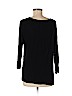 Freebird 100% Rayon Black 3/4 Sleeve Top Size M - photo 2