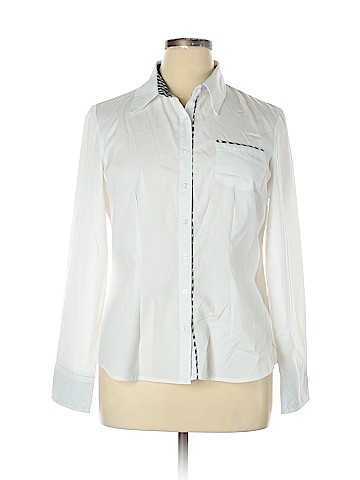 Signature by Larry Levine Long Sleeve Button-Down Shirt (view 1)