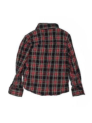 Carter's Long Sleeve Button-Down Shirt (view 2)