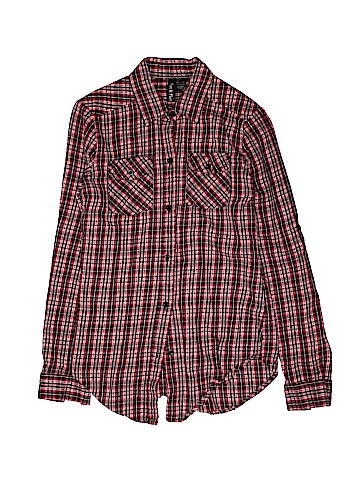 Fun & Flirt Long Sleeve Button-Down Shirt (view 1)