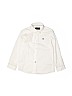 Mayoral 100% Cotton White Long Sleeve Button-Down Shirt Size 6 - photo 1
