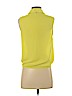 Forever 21 100% Polyester Yellow Sleeveless Blouse Size S - photo 2