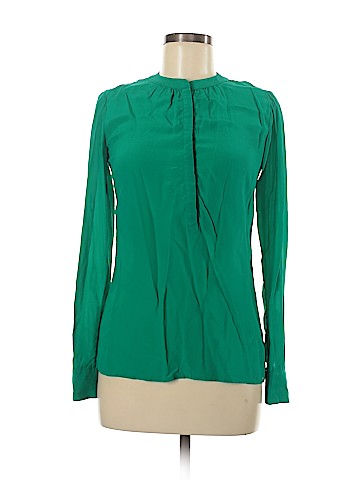 Banana Republic Long Sleeve Silk Top (view 1)