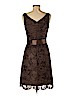 Shoshanna 100% Polyester Brown Cocktail Dress Size 6 - photo 2