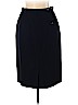 Louben 100% Virgin Wool Black Wool Skirt Size 6 - photo 2