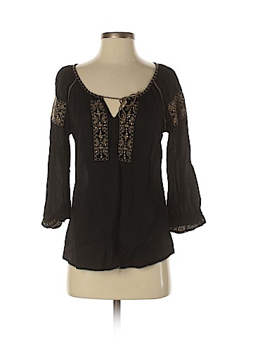 Lucky Brand 3/4 Sleeve Blouse (view 1)