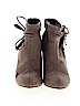 Bamboo Tan Ankle Boots Size 8 - photo 2