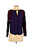Forever 21 Burgundy Long Sleeve Blouse Size S - photo 2