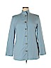 Harve Benard Blue Wool Coat Size 14 - photo 1