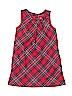 H&M 100% Cotton Plaid Red Dress Size 5 - photo 1