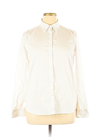 Lauren by Ralph Lauren Long Sleeve Button-Down Shirt (view 1)