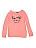 Ransom Girl Floral Graphic Pink Sweatshirt Size L (kids) - photo 1