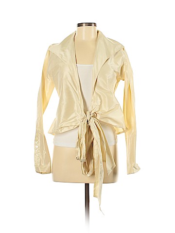 PAUW Long Sleeve Silk Top (view 1)