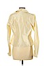 PAUW 100% Silk Ivory Long Sleeve Silk Top Size 6 (1) - photo 2