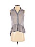 Mossimo Supply Co. 100% Polyester Gray Sleeveless Blouse Size XS - photo 1